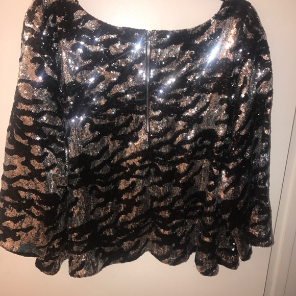 Sequin crop top - Picture 3 of 3